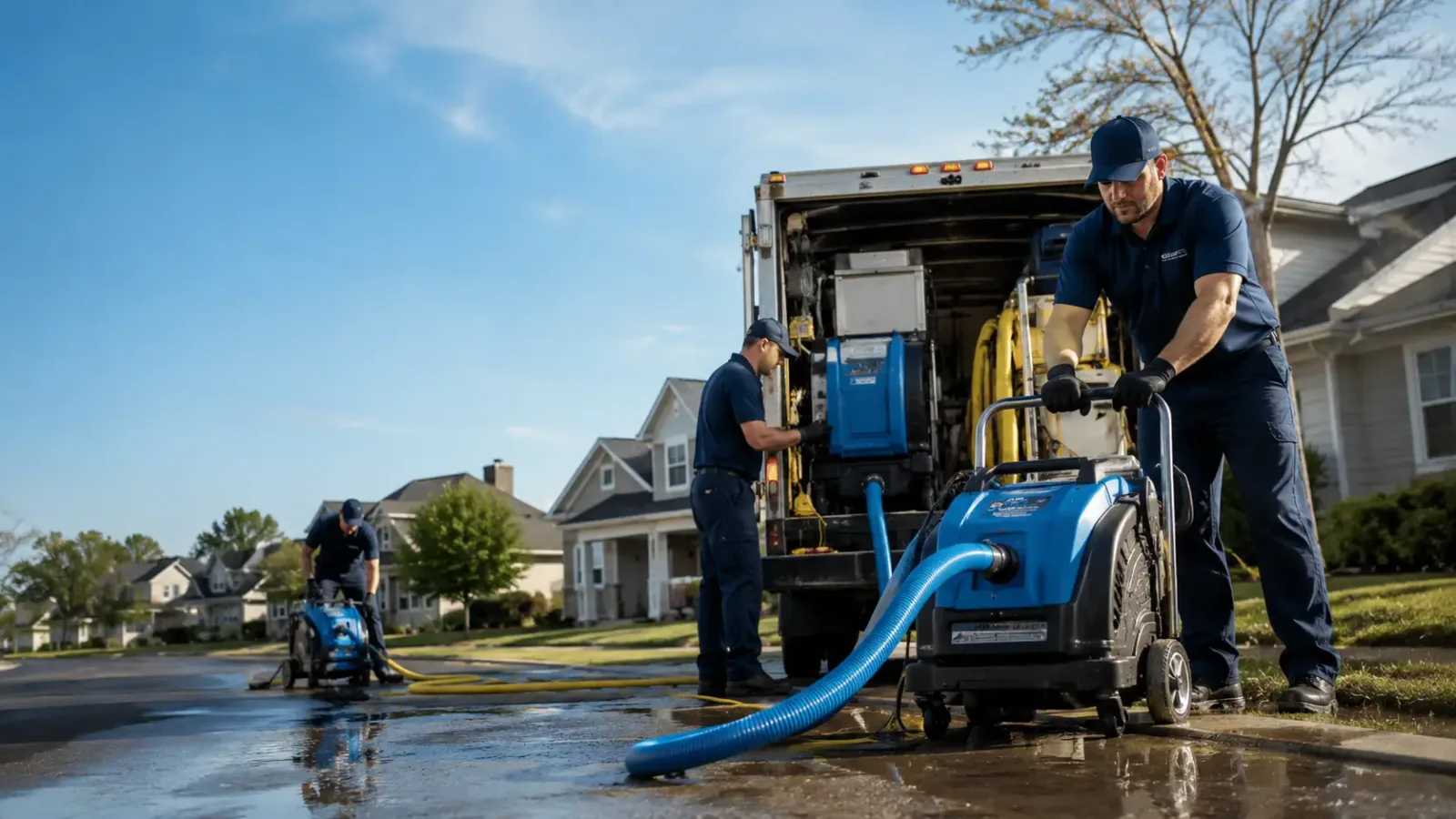 Flood Damage Cleanup in Oakland, ME
